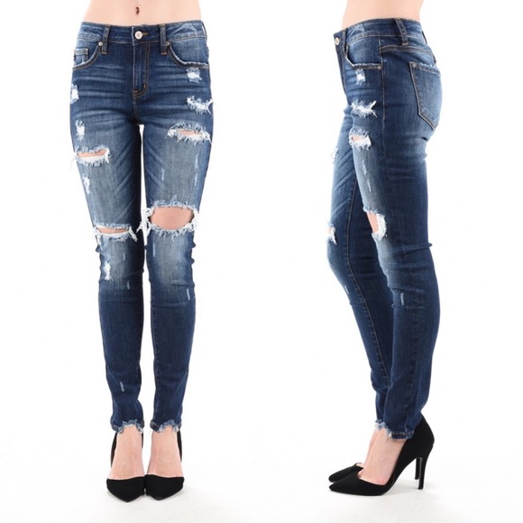 HAYDEN Distressed Skinnies - Picture 5 of 6